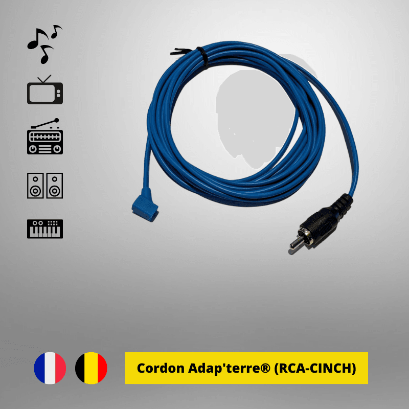 cordon adapterre 3m rca cinch